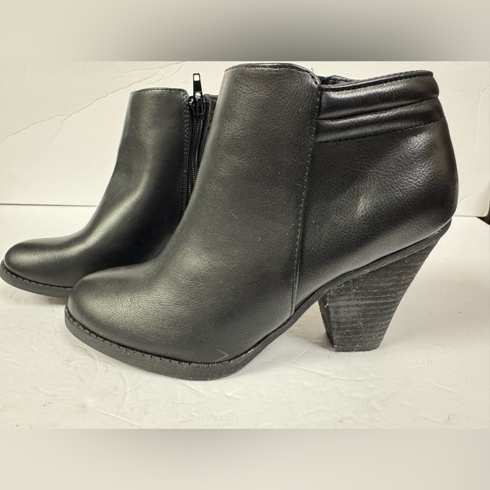 MIA Black Ankle Booties